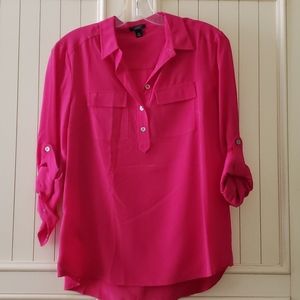 Button front blouse